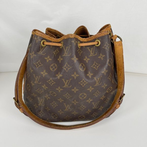Louis Vuitton Handbags - Louis Vuitton Monogram Petit Noe Shoulder Bag - Authenticity Certified
